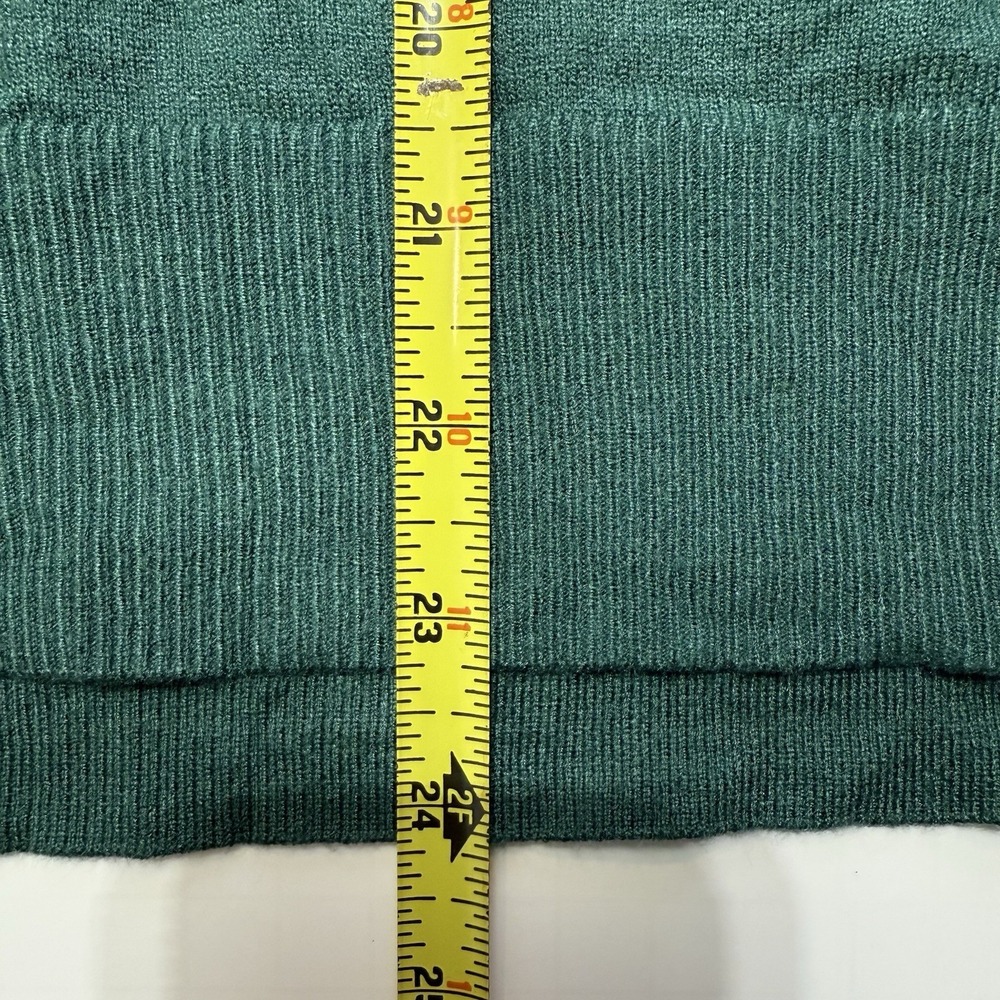Rae Dunn Womens XL Sweater Pullover Crewneck Green Holiday  Christmas Cozy Soft - Picture 10 of 12